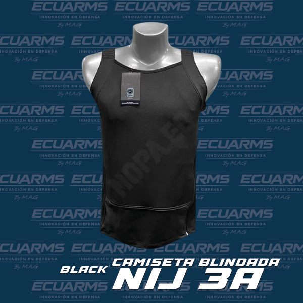 Camiseta Blindada NIJ 3A (Black)