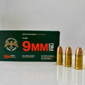 Cartuchos 9mm FMJ